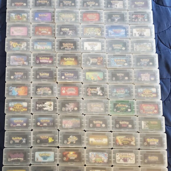 Pokemon GBA ROM Hack Game Gameboy Advance Huge Collection Lot Bundle - Picture 2 of 16